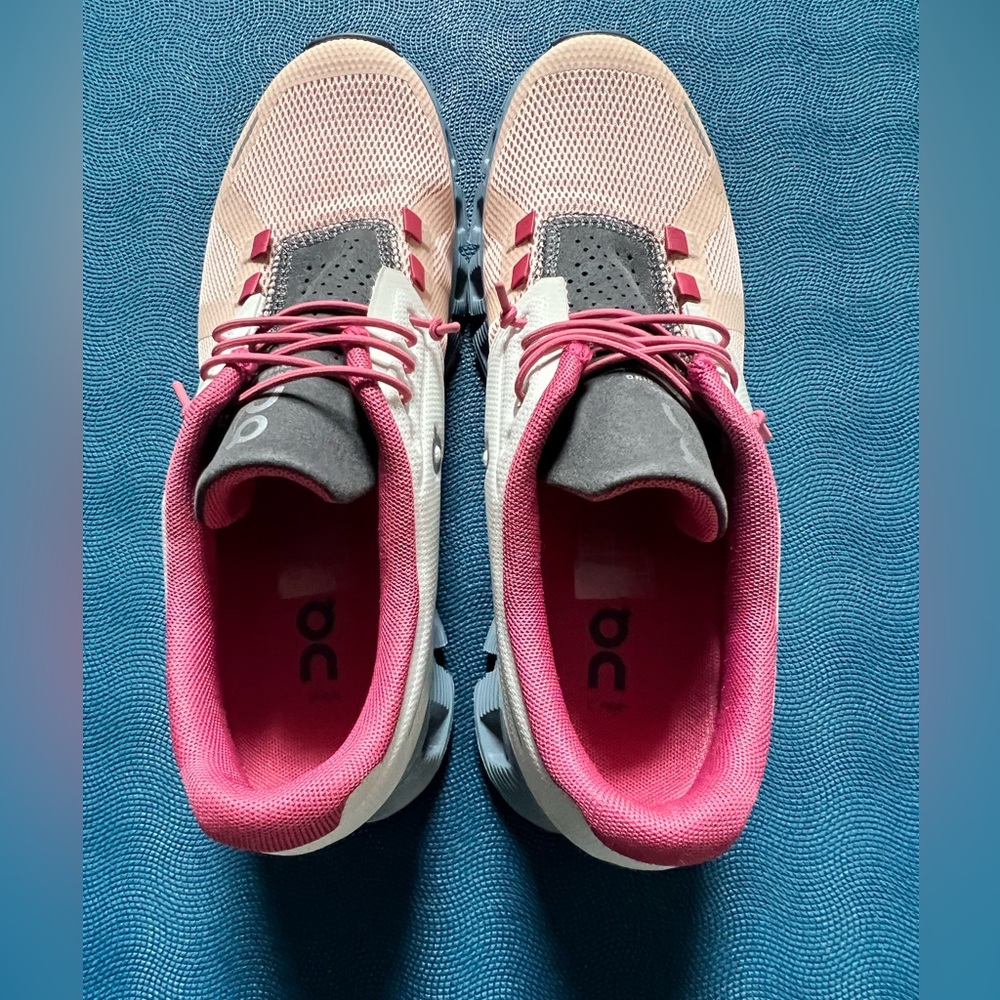 Women’s On Cloud 5 Sneakers Ice/Prairie Size 7 - Picture 4 of 8